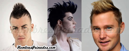 peinado cresta hombres moda