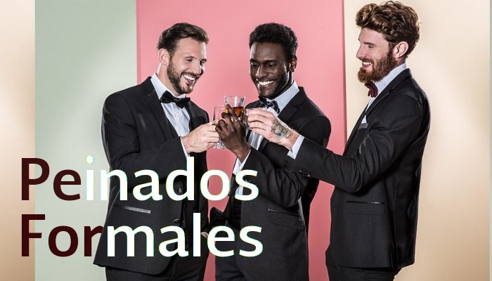 Peinados formales para hombres